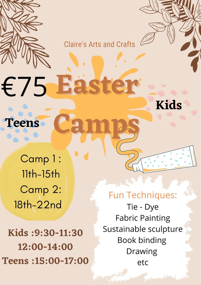 Arts & Crafts Easter Camps