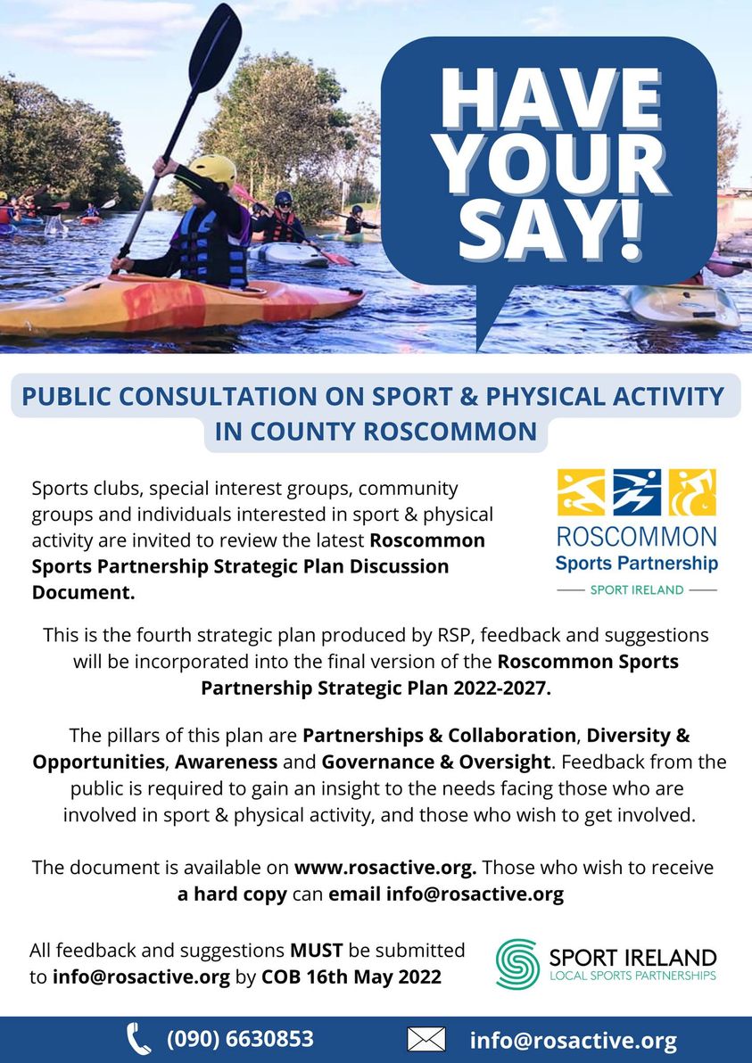 County Sports - Have your Say