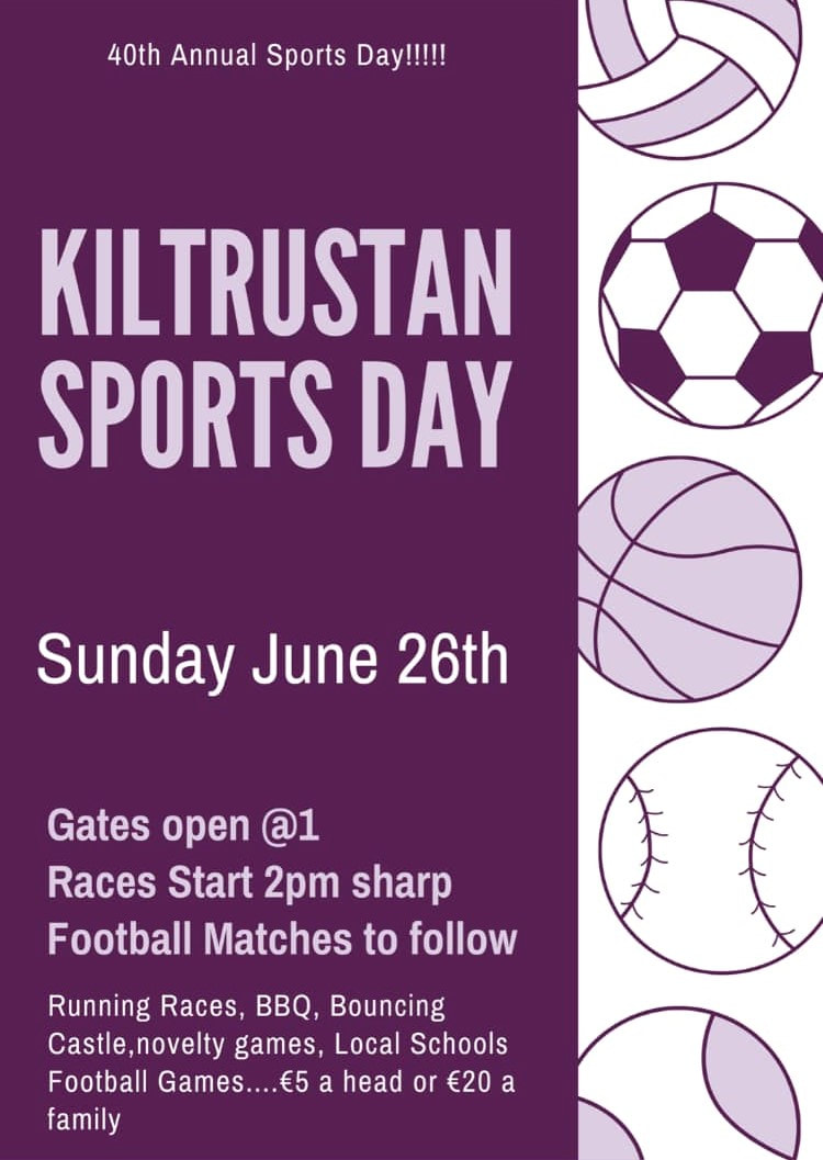 Kiltrustan Sports Day 2022