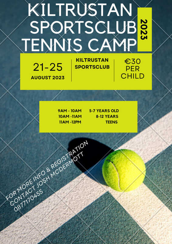 Kiltrustan Tennis Camp